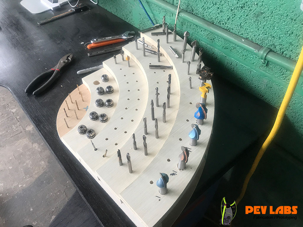 Corner End Mill Caddy